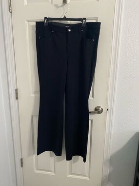 Studio by Torrid Black Wide-Leg Ponte Pants